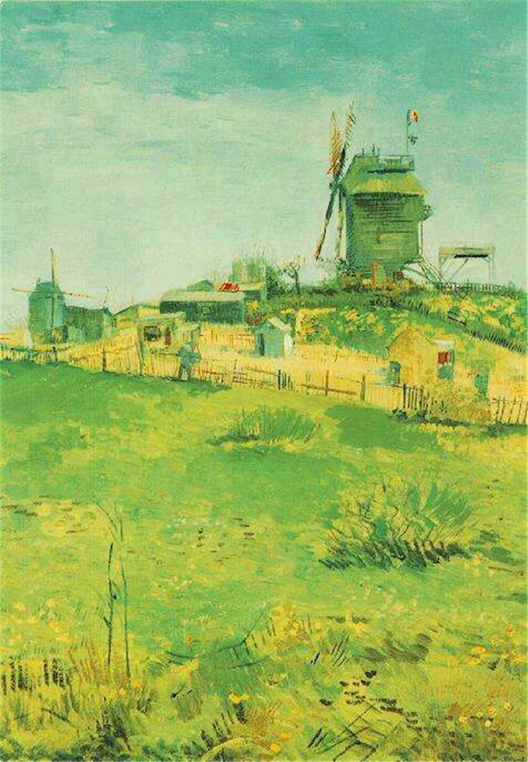 Le Moulin De La Galette 7 Van Gogh Oil Painting